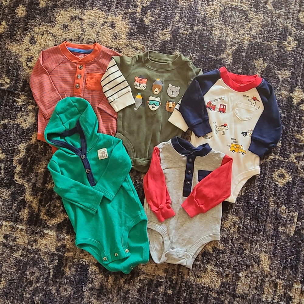 Baby boy onesie shirts